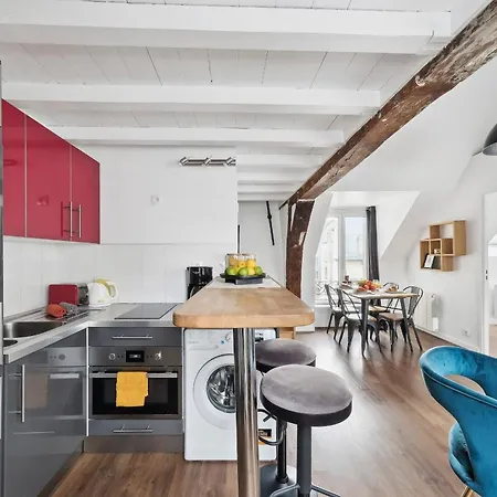 Latin Quarter & St-andre Des Arts - 3br - Vacation Апартаменты Париж